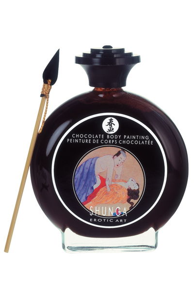 Крем-краска для тела декоративная  Shunga  /шоколад/ 100мл