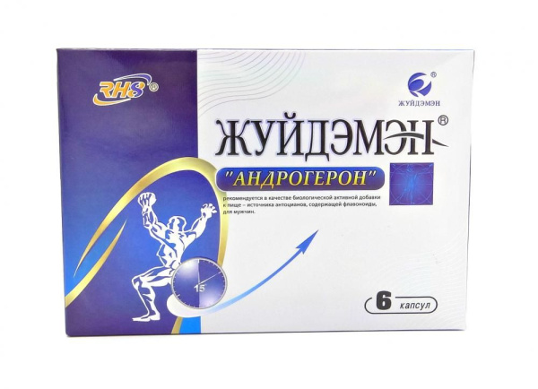 Капсулы для мужчин Андрогерон (Жуйдемен) 6 капсул