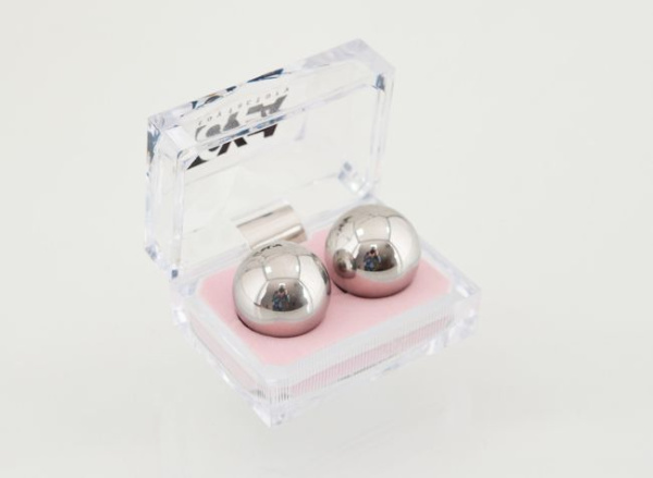 Вагинальные шарики металлические TOYFA Metall, Ø 2,5 см, 128 гр