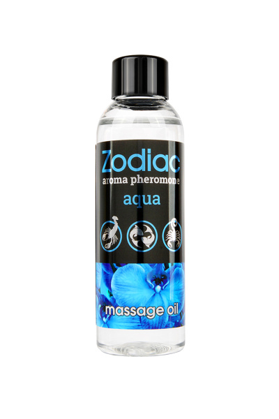 Массажное масло с феромонами ZODIAC AQUA, 75 мл