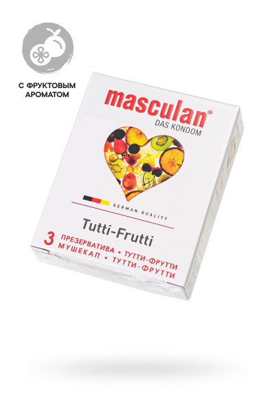 Презервативы Masculan Ultra 1,№3,тутти-Фрутти (Tutti-Frutti) 