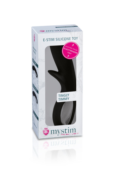 Фаллоимитатор Mystim Tingly Timmy E-Stim, электростимуляция