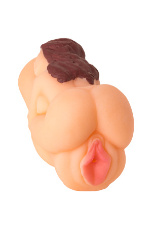 Мастурбатор TOYFA Juicy Pussy фигурный (девушка лежа на животе)