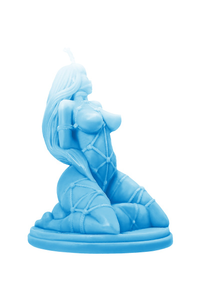 Свеча интерьерная Штучки-Дрючки ""Шибари"", изумрудный, 95г