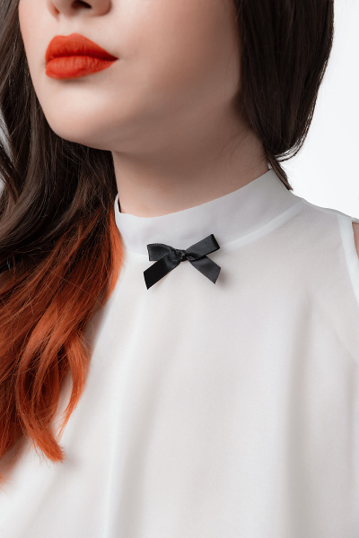 Костюм официантки Erolanta Vanessa (юбка, топ) черно-белый (42-44) в пакете