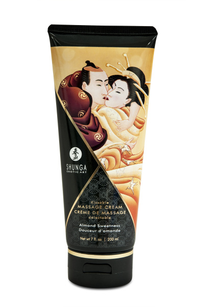 Массажный крем Shunga /миндаль/  200 мл