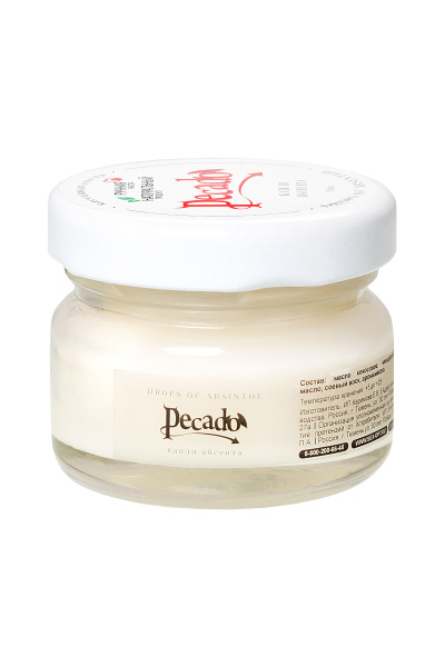 Массажная свеча Pecado BDSM «Drops of absinthe» 30 гр
