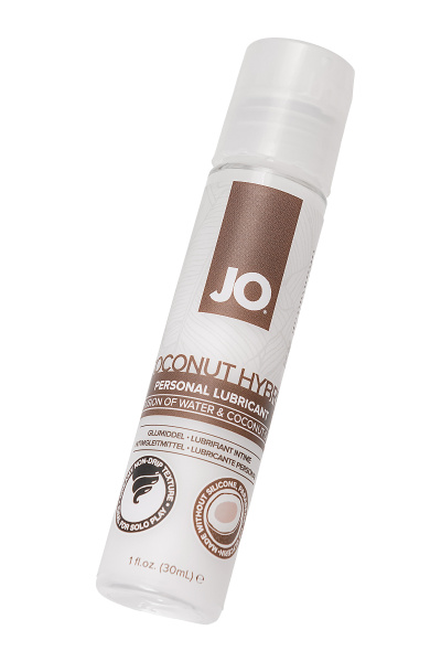 Лубрикант на основе воды и кокосового масла JO Coconut Hybrid, 30 мл