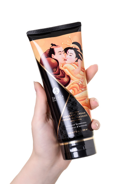 Массажный крем Shunga /миндаль/  200 мл