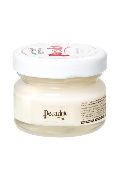 Массажная свеча Pecado BDSM «Сoconut cream» 30 гр