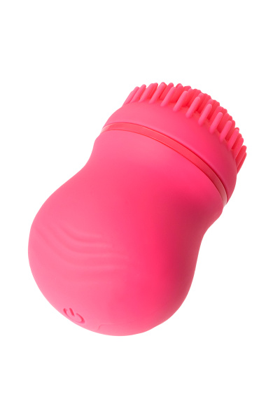 Стимулятор клитора  PPP CURU-CURU BRUSH ROTER,розовый, ABS-пластик, 5,5 см