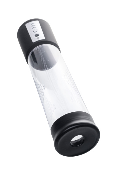 Автоматическая помпа для пениса Sexus Men Expert Gunnar, ABS-пластик, черная, 28 см