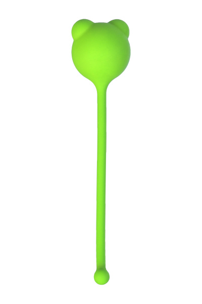 Вагинальный шарик TOYFA A-Toys TIGO, силикон, зеленый, 12,4 см Ø 2,7 см