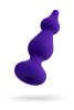 Анальная втулка  TODO BY TOYFA SHOLT, силикон, фиолетовая, 10 см, Ø 3 см