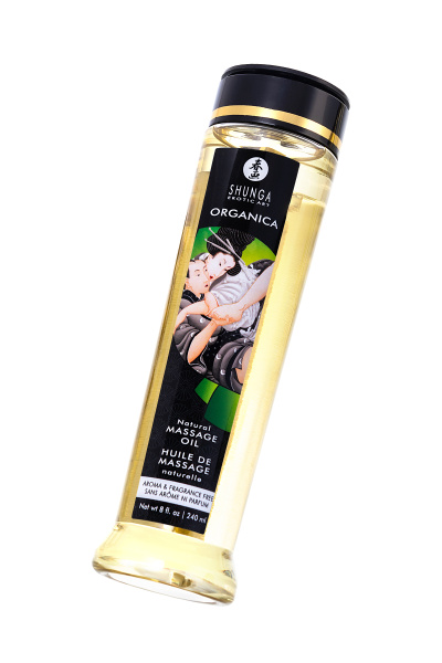 Массажное масло  возбуждающее Shunga Organica Fragrance Free 250 мл