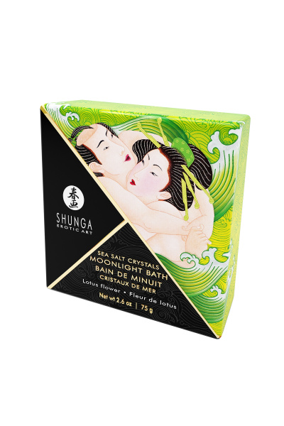 Соль для ванны Shunga  Bath Salts Lotus Flower «Цветок лотоса» 75 гр