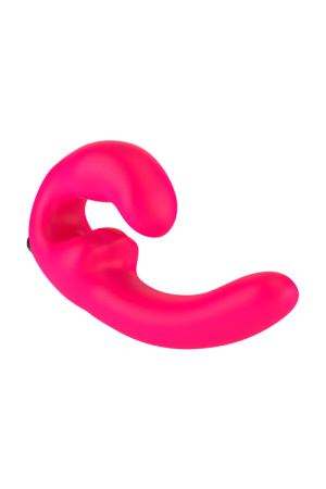Страпон с вибрацией Fun  Factory SHAREVIBE, розовый, 14 см, Ø 3