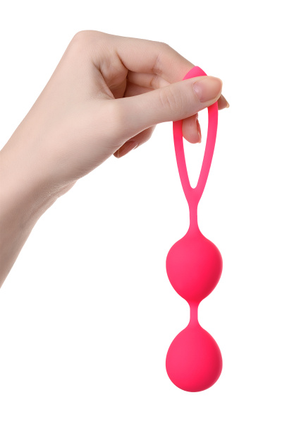 Вагинальные шарики TOYFA A-Toys, Розовые, 17 см, Ø 3,1