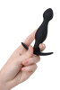 Втулка анальная TOYFA A-Toys ,черная, 11,5 см, Ø 2,8