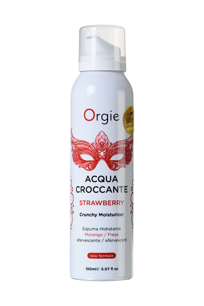 Пена шипучая увлажняющая для чувственного и незабываемого массажа Orgie Acqua Croccante, 150 мл