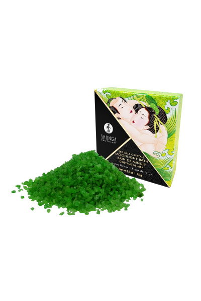 Соль для ванны Shunga  Bath Salts Lotus Flower «Цветок лотоса» 75 гр