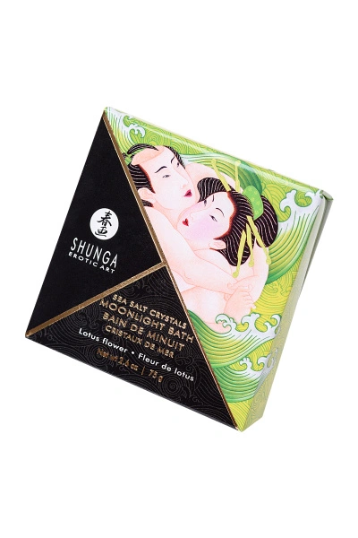 Соль для ванны Shunga  Bath Salts Lotus Flower «Цветок лотоса» 75 гр
