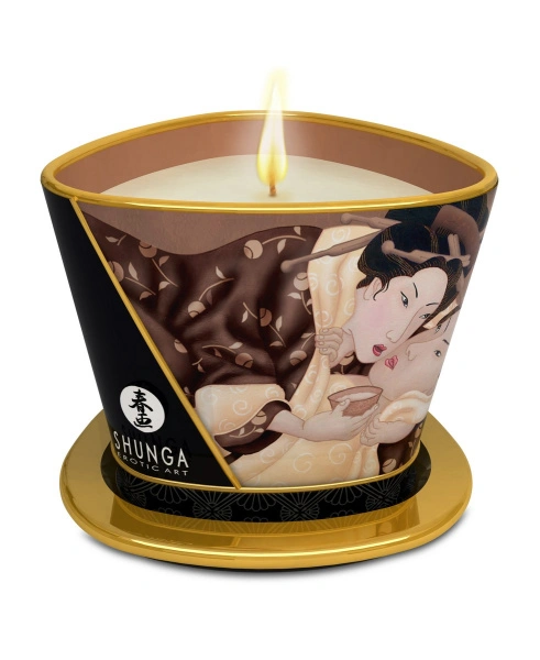 Массажная свеча Shunga, Пьянящий шоколад, 170 мл